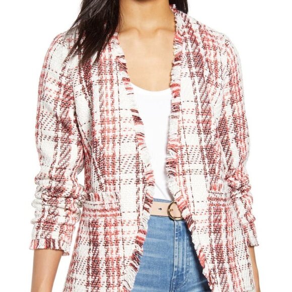 𝅺*HOST Pick* Halogen BNWT Open Tweed Jacket Small - Picture 1 of 12